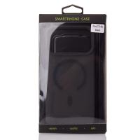 Силиконовый чехол SOFT MATT с поддержкой MagSafe для iPhone 17 Pro Max black