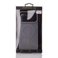 Силиконовый чехол SOFT MATT с поддержкой MagSafe для iPhone 17 Pro Max grey