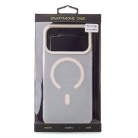 Силиконовый чехол SOFT MATT с поддержкой MagSafe для iPhone 17 Pro Max antique white