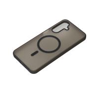 Силиконовый чехол SOFT MATT с поддержкой MagSafe для Samsung A17 black