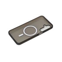 Силиконовый чехол SOFT MATT с поддержкой MagSafe для Samsung A17 black