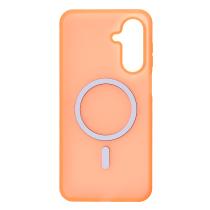 Силиконовый чехол SOFT MATT с поддержкой MagSafe для Samsung A17 orange