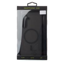 Силиконовый чехол SOFT MATTE с поддержкой MagSafe для Samsung S25 FE black