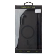 Силиконовый чехол SOFT MATTE с поддержкой MagSafe для Samsung S25 FE black