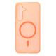 Силиконовый чехол SOFT MATT с поддержкой MagSafe для Samsung S24 Plus/S25 Plus orange