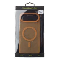 Силіконовий чохол SOFT MATT з підтримкою MagSafe для iPhone 17 AIR coffee brown