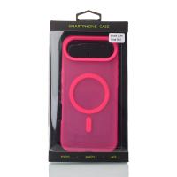 Силіконовий чохол SOFT MATT з підтримкою MagSafe для iPhone 17 AIR rose red