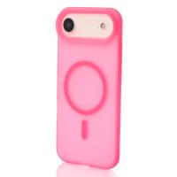 Силіконовий чохол SOFT MATT з підтримкою MagSafe для iPhone 17 AIR rose red