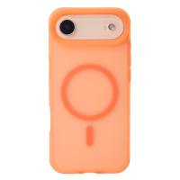 Силіконовий чохол SOFT MATT з підтримкою MagSafe для iPhone 17 AIR orange