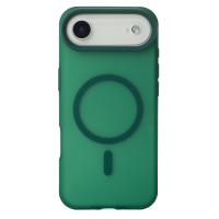 Силиконовый чехол SOFT MATT с поддержкой MagSafe для iPhone 17 AIR forest green