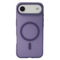 Силиконовый чехол SOFT MATT с поддержкой MagSafe для iPhone 17 AIR dark purple