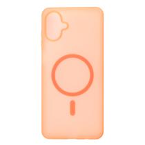 Силиконовый чехол SOFT MATT с поддержкой MagSafe для Samsung A07 orange