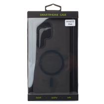 Силиконовый чехол SOFT MATT с поддержкой MagSafe для Samsung S25 Ultra black