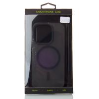 Силиконовый чехол SOFT MATTE с поддержкой MagSafe для iPhone 13/14 black