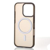 Силиконовый чехол SOFT MATT с поддержкой MagSafe для iPhone 16 Pro Max black