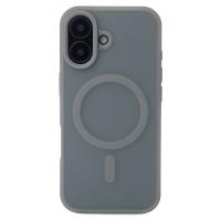 Силиконовый чехол SOFT MATT с поддержкой MagSafe для iPhone 17 grey