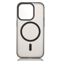 Силиконовый чехол SOFT MATT с поддержкой MagSafe для iPhone 13 Pro black