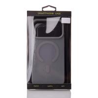 Силиконовый чехол SOFT MATTE с поддержкой MagSafe для iPhone 18 Pro grey