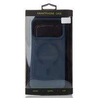 Силиконовый чехол SOFT MATTE с поддержкой MagSafe для iPhone 18 Pro dark blue