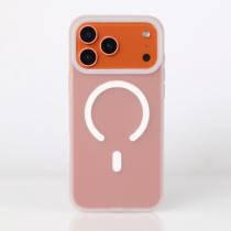 Силиконовый чехол SOFT MATTE с поддержкой MagSafe для iPhone 18 Pro white