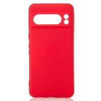 Силиконовый чехол SOFT Silicone Case для Google Pixel 8 Pro (без лого) красный