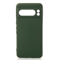 Силиконовый чехол SOFT Silicone Case для Google Pixel 8 Pro (без лого) темно-зеленый