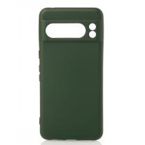 Силиконовый чехол SOFT Silicone Case для Google Pixel 8 Pro (без лого) темно-зеленый