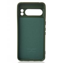 Силиконовый чехол SOFT Silicone Case для Google Pixel 8 Pro (без лого) темно-зеленый