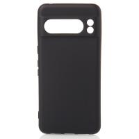 Силиконовый чехол SOFT Silicone Case для Google Pixel 8 Pro (без лого) черный