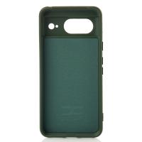 Силиконовый чехол SOFT Silicone Case для Google Pixel 8 (без лого) темно-зеленый