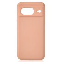 Силиконовый чехол SOFT Silicone Case для Google Pixel 8 (без лого) пудра