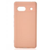 Силиконовый чехол SOFT Silicone Case для Google Pixel 8A (без лого) пудра