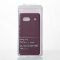 Силиконовый чехол SOFT Silicone Case для Google Pixel 7A (без лого) темно-зеленый