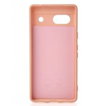 Силиконовый чехол SOFT Silicone Case для Google Pixel 8A (без лого) пудра