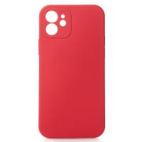 Силіконовий чохол SOFT Silicone Case для телефону iPhone 12 (без лого) червоний