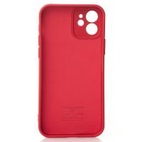 Силіконовий чохол SOFT Silicone Case для телефону iPhone 12 (без лого) червоний