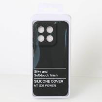 Силиконовый чехол SOFT Silicone Case для Moto G37 Power (без лого) черный