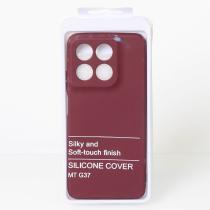Силиконовый чехол SOFT Silicone Case для Moto G37 (без лого) бордовый