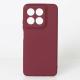 Силиконовый чехол SOFT Silicone Case для Moto G37 (без лого) бордовый