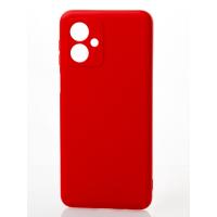 Силиконовый чехол SOFT Silicone Case для Motorola G54 (без лого) красный