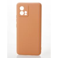 Силиконовый чехол SOFT Silicone Case для Motorola G72 (без лого) пудра