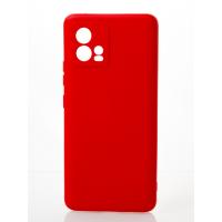 Силиконовый чехол SOFT Silicone Case для Motorola G72 (без лого) красный