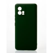 Силиконовый чехол SOFT Silicone Case для Motorola G72 (без лого) темно-зеленый