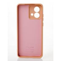 Силиконовый чехол SOFT Silicone Case для Motorola G84 (без лого) пудра