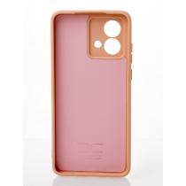 Силиконовый чехол SOFT Silicone Case для Motorola G84 (без лого) пудра