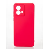 Силиконовый чехол SOFT Silicone Case для Motorola G84 (без лого) малиновый