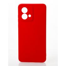 Силиконовый чехол SOFT Silicone Case для Motorola G84 (без лого) красный