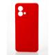 Силиконовый чехол SOFT Silicone Case для Motorola G84 (без лого) красный