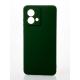 Силиконовый чехол SOFT Silicone Case для Motorola G84 (без лого) темно-зеленый