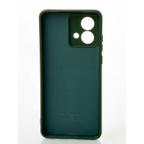 Силиконовый чехол SOFT Silicone Case для Motorola G84 (без лого) темно-зеленый